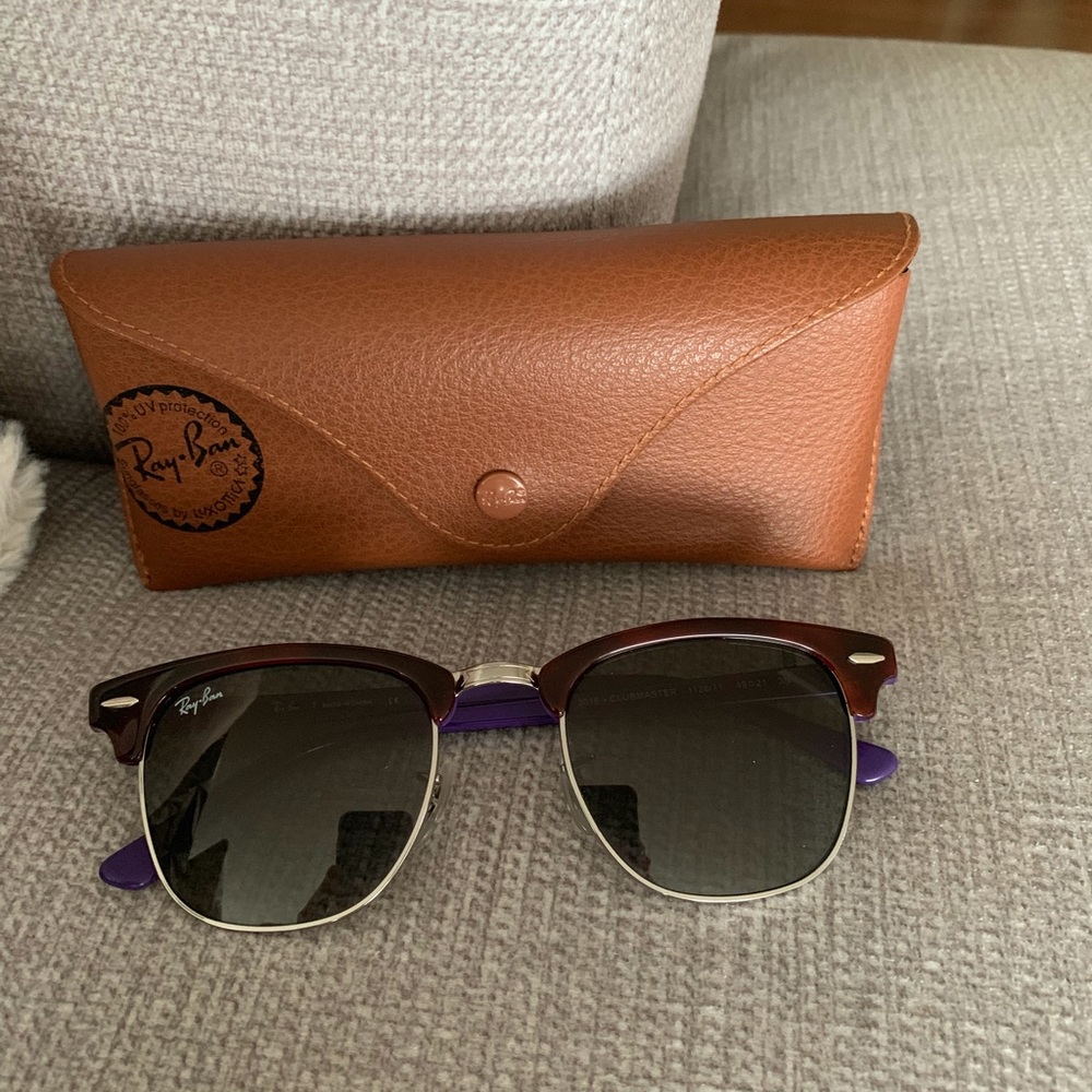 Ray-Ban CLUBMASTER ALUMINUM.
